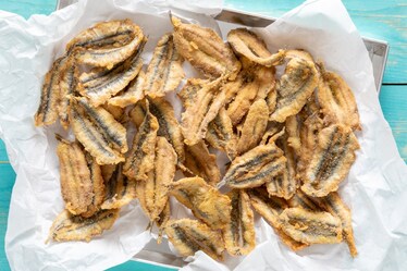 Acciughe fritte