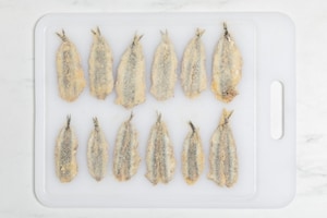 Preparazione Acciughe fritte - Fase 2