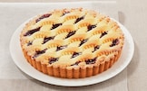 Crostata a incrocio con marmellata