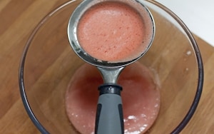 Preparazione Ghiaccioli all'anguria, rum bianco, lime e menta - Fase 3