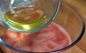 Preparazione Ghiaccioli all'anguria, rum bianco, lime e menta - Fase 3