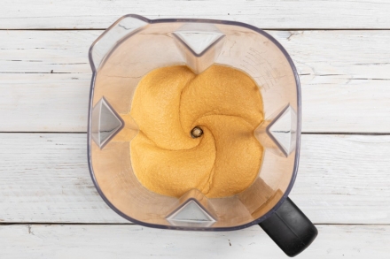 Preparazione Hummus di ceci - Fase 2 Preparazione Hummus di ceci - Fase 2