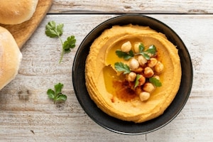 Preparazione Hummus di ceci - Fase 3