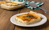 Quiche con pere, salvia e fontina