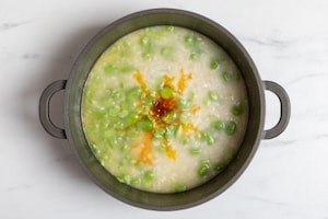 Preparazione Risotto fave e zafferano - Fase 4