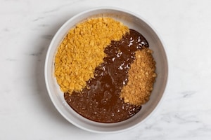 Preparazione Cheesecake alle albicocche - Fase 2