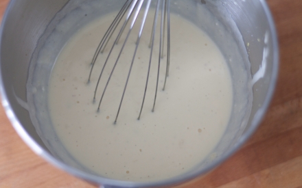 Preparazione Cheesecake ai mirtilli - Fase 2 Preparazione Cheesecake ai mirtilli - Fase 2