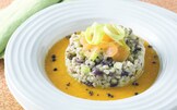 Zuppa d’orzo e melone