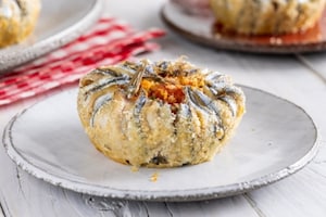 Preparazione Tortino di alici - Fase 7