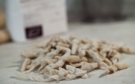 Preparazione Trofie al sugo di ossobuco - Fase 1 Preparazione Trofie al sugo di ossobuco - Fase 1