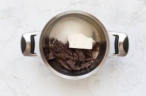Preparazione Budino al cioccolato - Fase 1