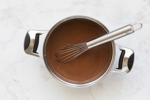 Preparazione Budino al cioccolato - Fase 2