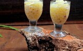 Budino di sago in latte di cocco