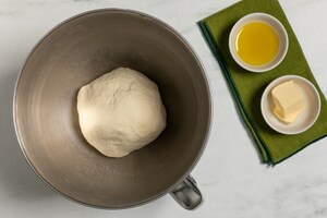 Preparazione Focaccia alle olive - Fase 1