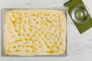 Preparazione Focaccia alle olive - Fase 2