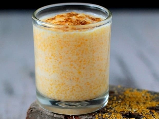 Makki ki raab, budino di farina di mais con latticello ricetta