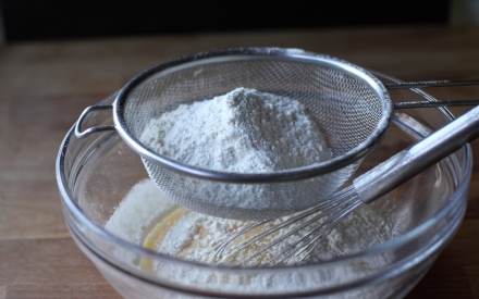 Preparazione Muffin al prosciutto e fichi - Fase 1 Preparazione Muffin al prosciutto e fichi - Fase 1