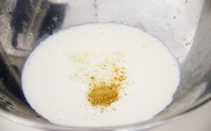 Preparazione Spiedino di coda di rospo con pere e peperoni - Fase 3