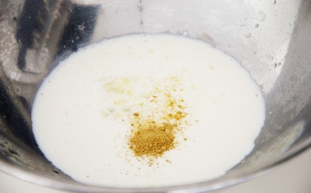 Preparazione Spiedino di coda di rospo con pere e peperoni - Fase 3 Preparazione Spiedino di coda di rospo con pere e peperoni - Fase 3