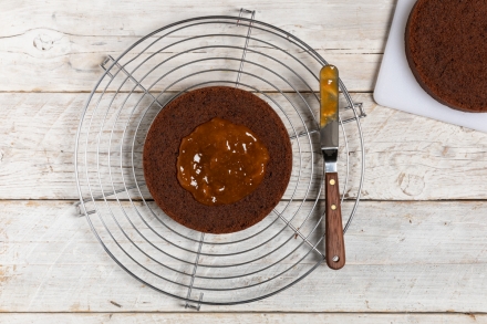 Preparazione Torta Sacher - Fase 3 Preparazione Torta Sacher - Fase 3