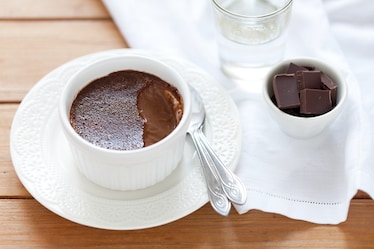 Budino al cioccolato e zenzero