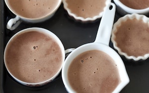 Preparazione Budino al cioccolato e zenzero - Fase 4