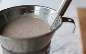 Preparazione Crema di fagioli e cozze - Fase 2