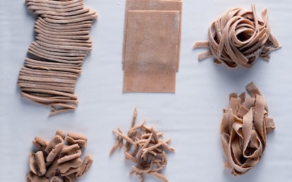 Pasta fresca con farina di castagne