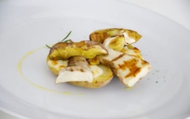 Patate ripiene con Asiago e porcini
