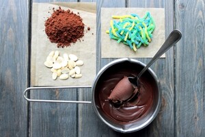 Preparazione Topini di Halloween - Fase 2