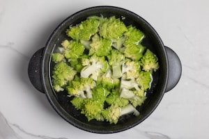 Preparazione Vellutata di broccolo romanesco - Fase 1
