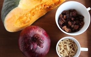 Preparazione Zucca in saòr - Fase 1