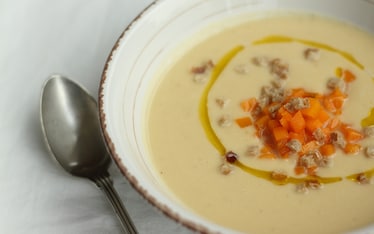 Zuppa di lenticchie gialle