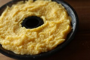 Preparazione Polenta e calamari al sugo - Fase 1