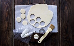 Preparazione Biscottini di Natale alle mandorle - Fase 3