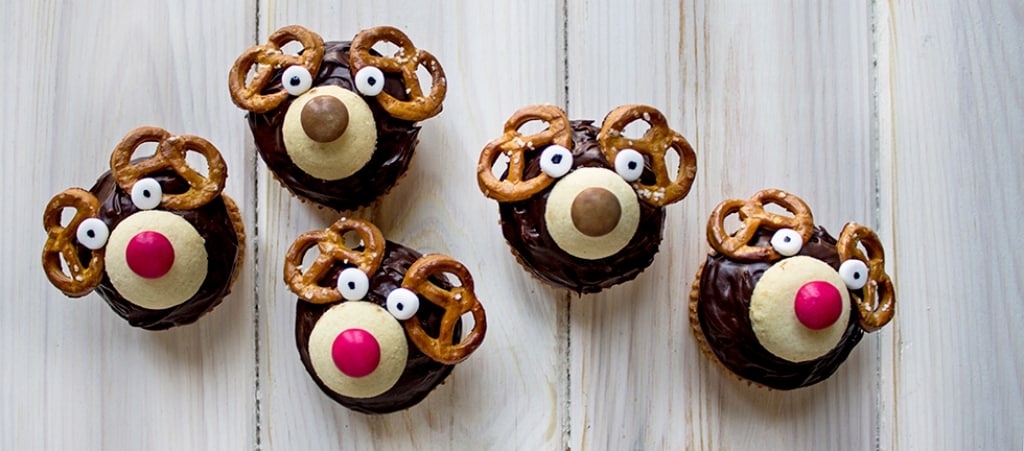 Biscotti Di Natale E Cupcakes Natalizi.Ricetta Muffin Renna Di Natale Cucchiaio D Argento