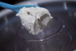 Preparazione Polentina di grano saraceno con robiola e tartufo - Fase 2