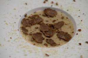 Preparazione Polentina di grano saraceno con robiola e tartufo - Fase 3