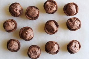 Preparazione Cestini di castagne con panna e cioccolato - Fase 4