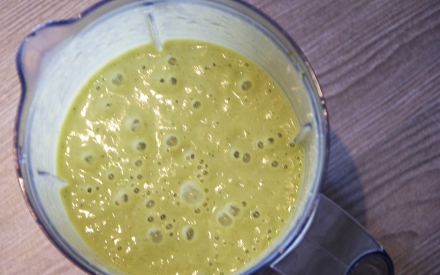 Preparazione Crema di broccolo, ceci e cipolla in barattolo - Fase 2 Preparazione Crema di broccolo, ceci e cipolla in barattolo - Fase 2