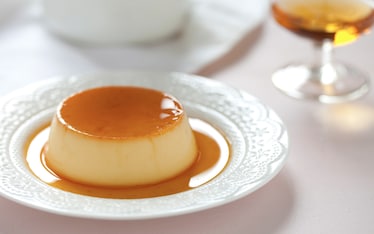 Crème caramel al whisky