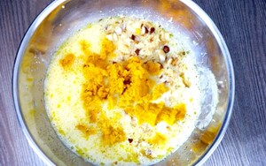 Preparazione Muffin di zucca e noci - Fase 2