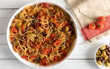 Puttanesca di peperoni