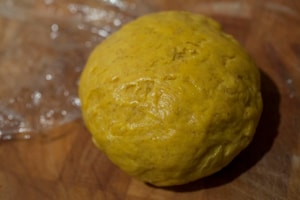 Preparazione Tajarin al burro di cacao e tartufo - Fase 2