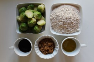 Preparazione Tatin integrale di cavolini di Bruxelles - Fase 1