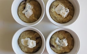 Preparazione Tortini di topinambur e patate al gorgonzola - Fase 2