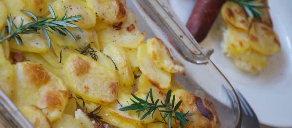 Ricetta Tortino di patate con pancetta e rosmarino - Cucchiaio d'Argento