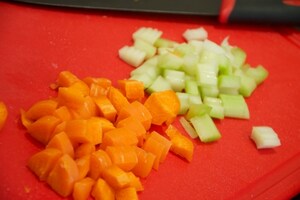 Preparazione Vellutata di pollo alla birra - Fase 3