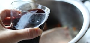 Preparazione Brasato di manzo al vino rosso su crema di castagne - Fase 2