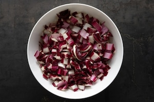Preparazione Insalata di radicchio e finocchio al pompelmo - Fase 1